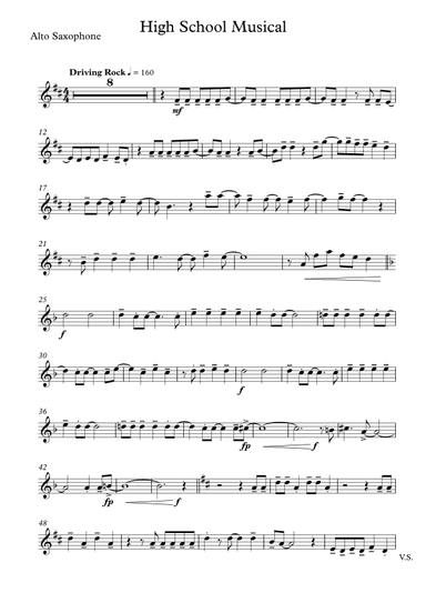 High School Musical (arr. Liz Woodsend)