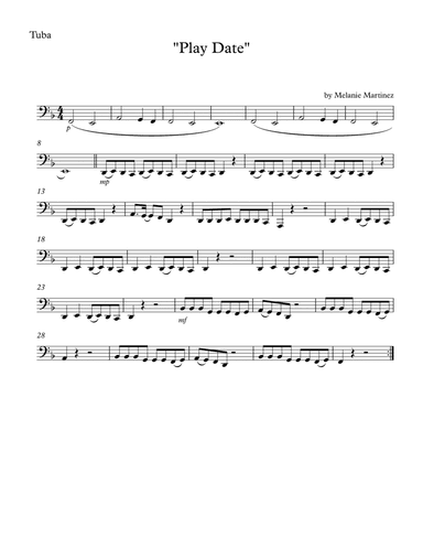 Play Date (arr. SongBird Music)