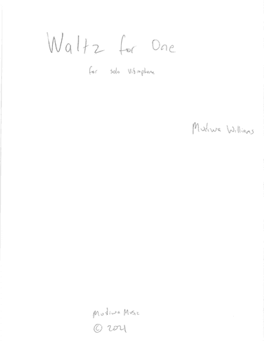 Waltz for One