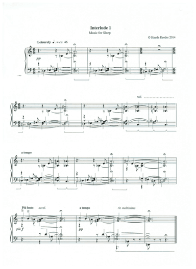 Interlude 1: Music for sleep