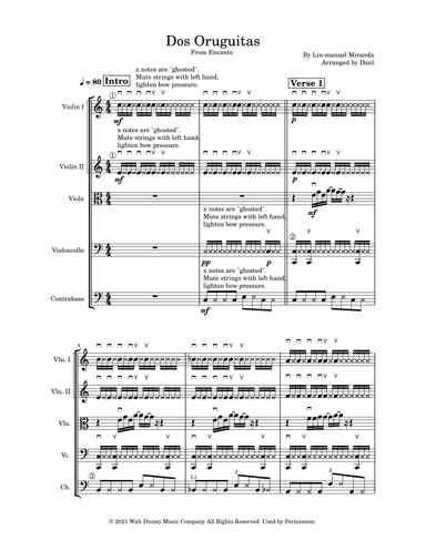 Dos Oruguitas (arr. Danl)