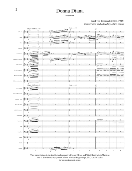 Donna Diana Overture (arr. Marc Oliver)
