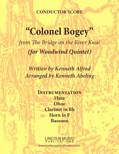 March - "Colonel Bogey" (for Woodwind Quintet) (arr. Kenneth Abeling)