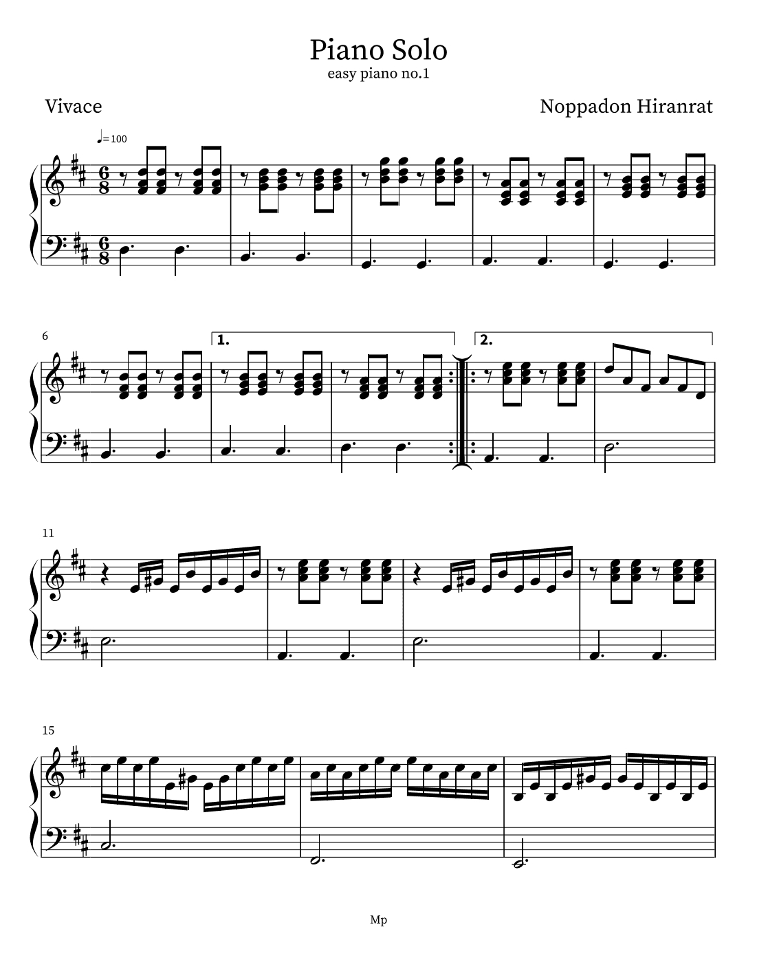 Piano Solo