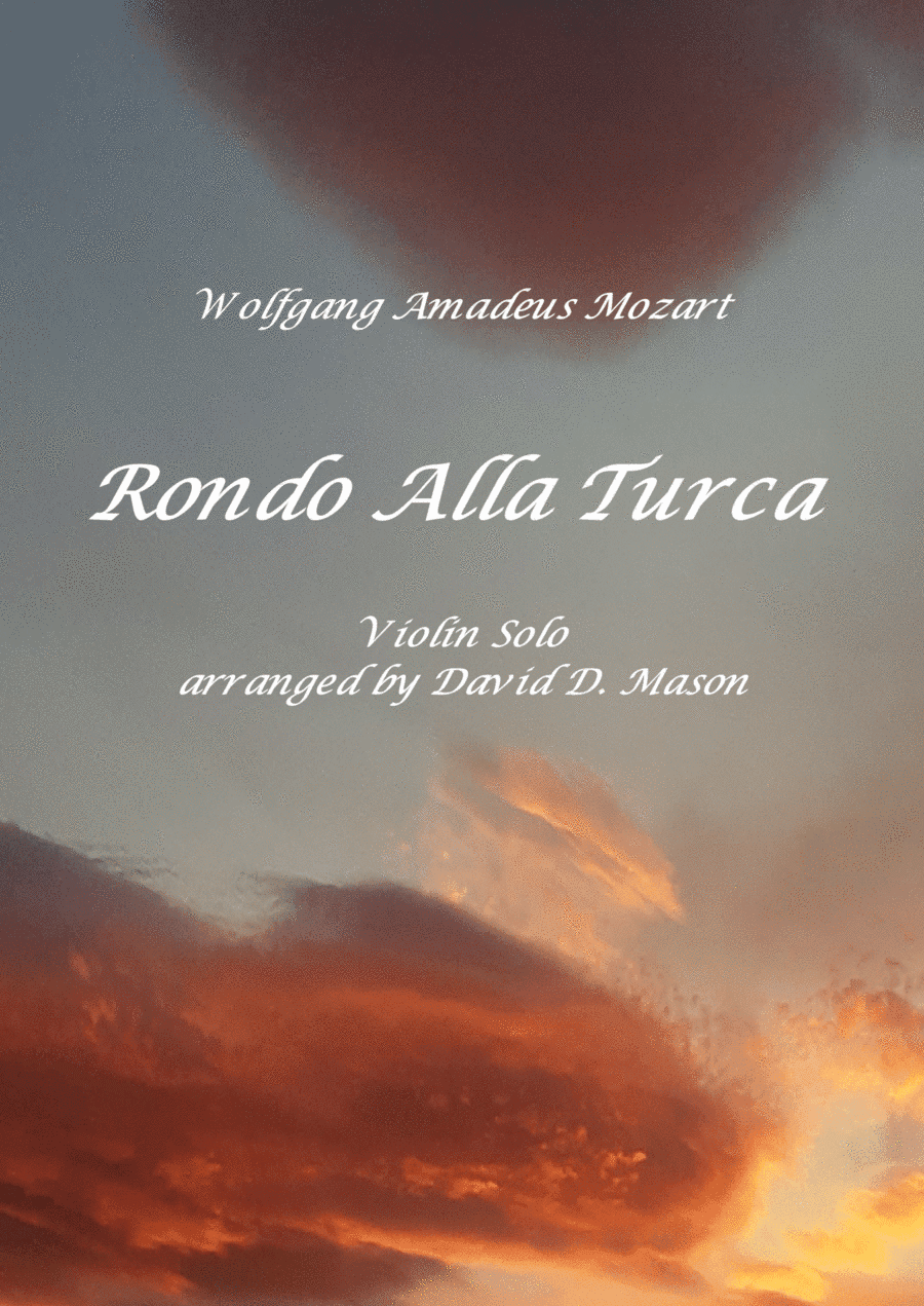 Rondo Alla Turca (arr. David D. Mason)