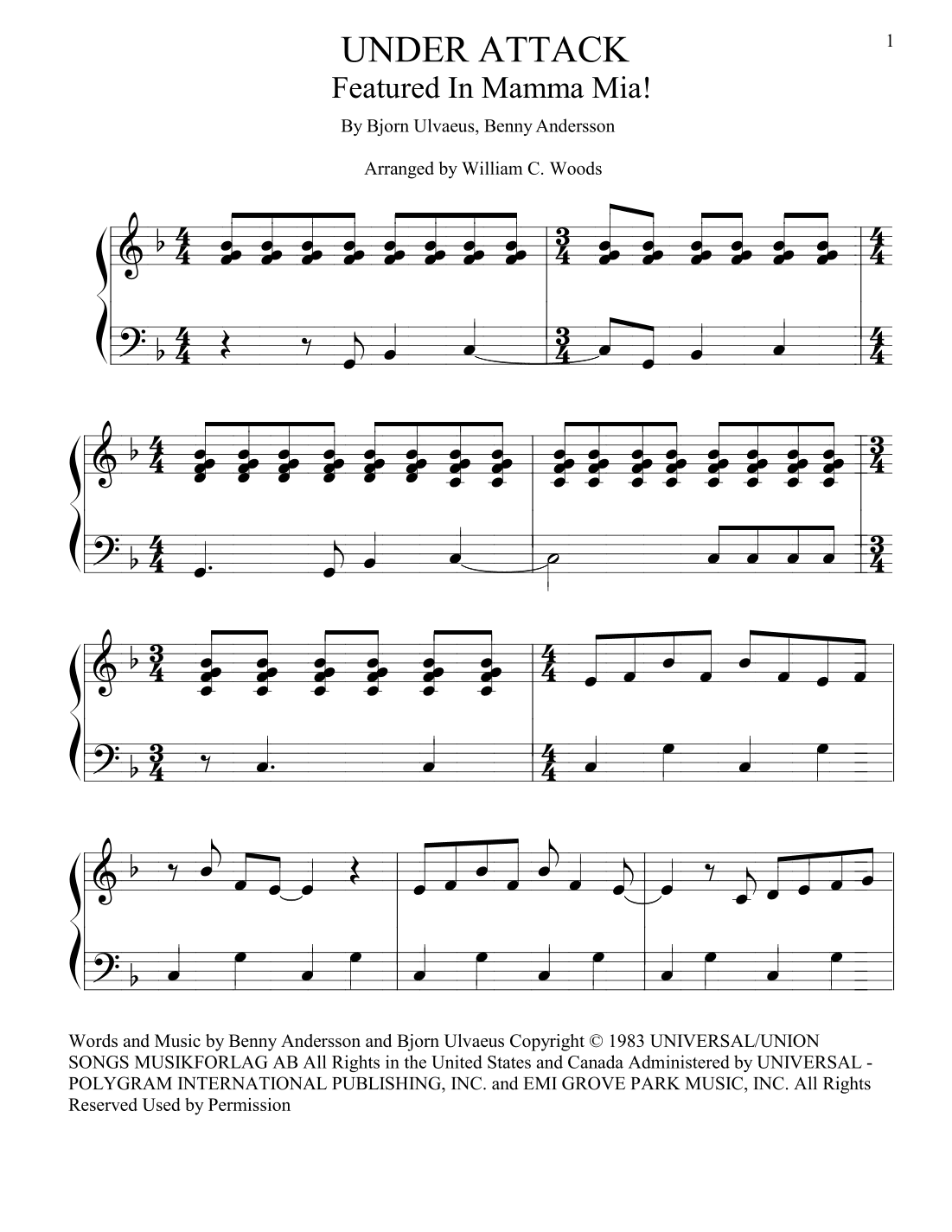 Under Attack (arr. William C. Woods)