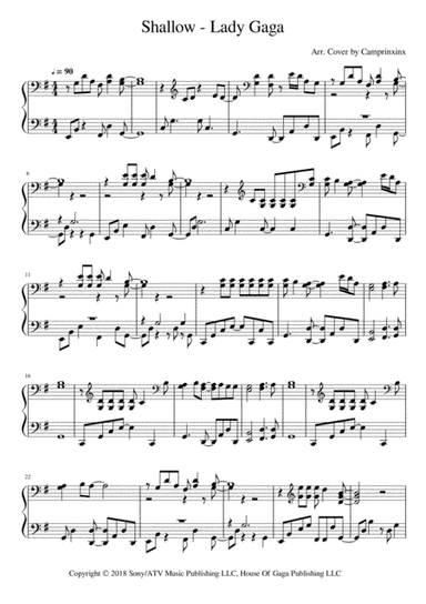 Shallow (arr. Camprixinx)