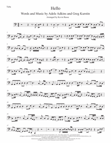 Hello (arr. Kevin Busse)