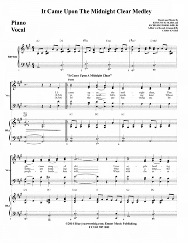 It Came Upon The Midnight Clear Medley (arr. Chris Emert)