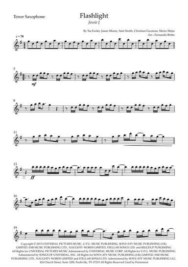 Flashlight (arr. Fernando Britto)
