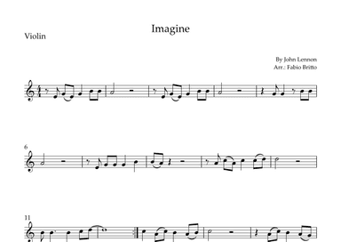 Imagine (arr. Fabio Britto)
