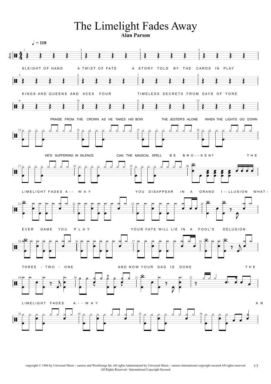 Limelight (arr. Cyril Mayer)