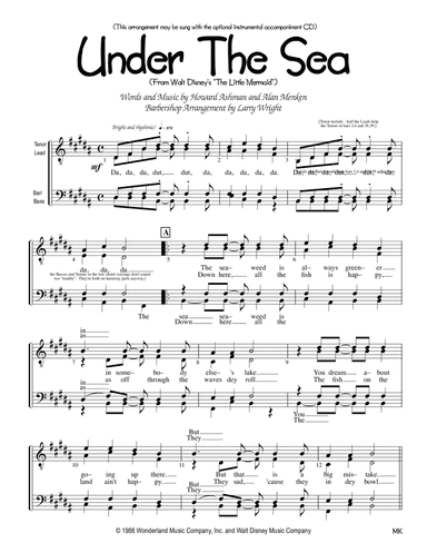 Under The Sea (arr. Larry Wright)