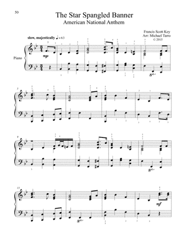 The Star Spangled Banner (arr. MICHAEL TARRO)