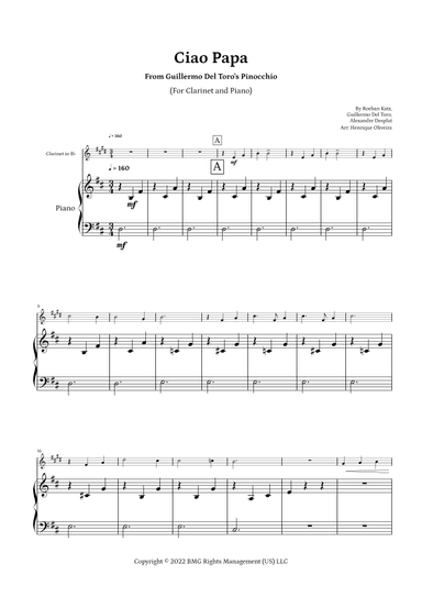 Ciao Papa (arr. Henrique Oliveira)