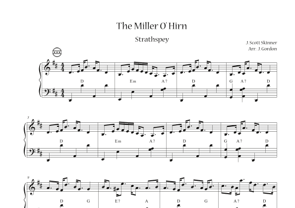 The Miller O' Hirn (arr. Julia Gordon)
