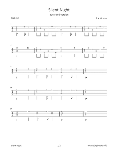 Silent night (arr. Bettina Schipp)
