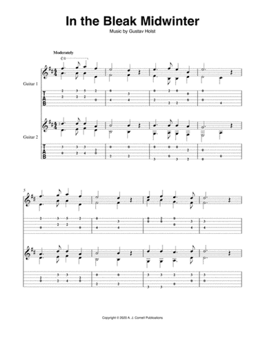 In the Bleak Midwinter (arr. Mark Phillips)