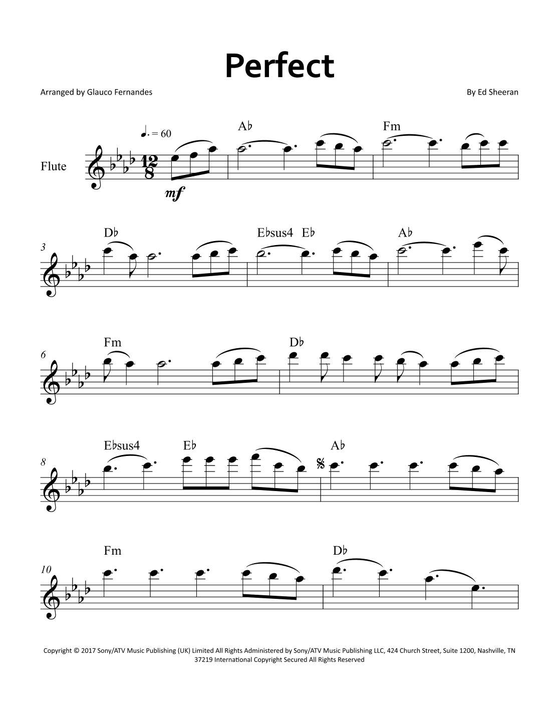 Perfect (arr. Glauco Fernandes)