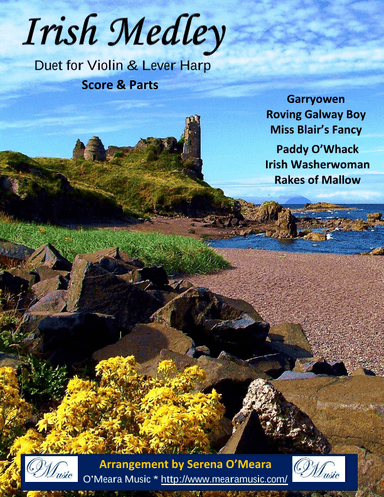 Irish Medley, Duet for Violin & Lever Harp (arr. Serena O'Meara)