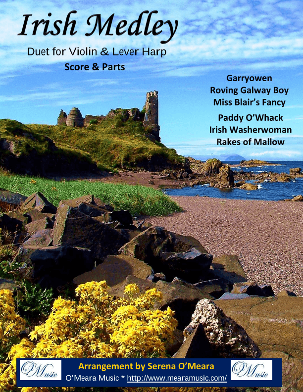 Irish Medley, Duet for Violin & Lever Harp (arr. Serena O'Meara)
