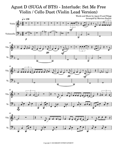 Interlude:set Me Free (arr. Marissa Buelow)