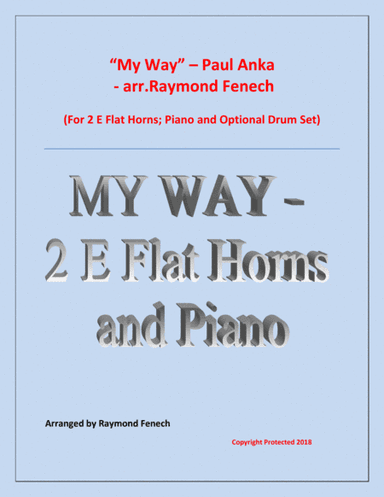 My Way (arr. Raymond Fenech)