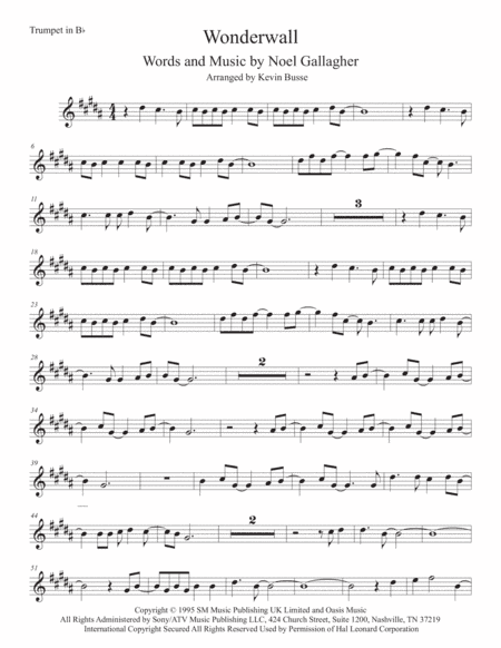 Wonderwall (arr. Kevin Busse)