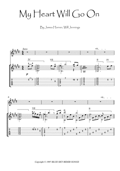 My Heart Will Go On (love Theme From 'titanic') (arr. PianoSheetNow)