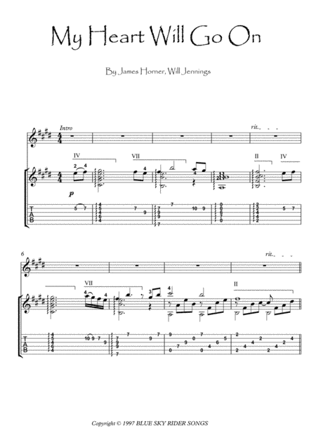My Heart Will Go On (love Theme From 'titanic') (arr. PianoSheetNow)