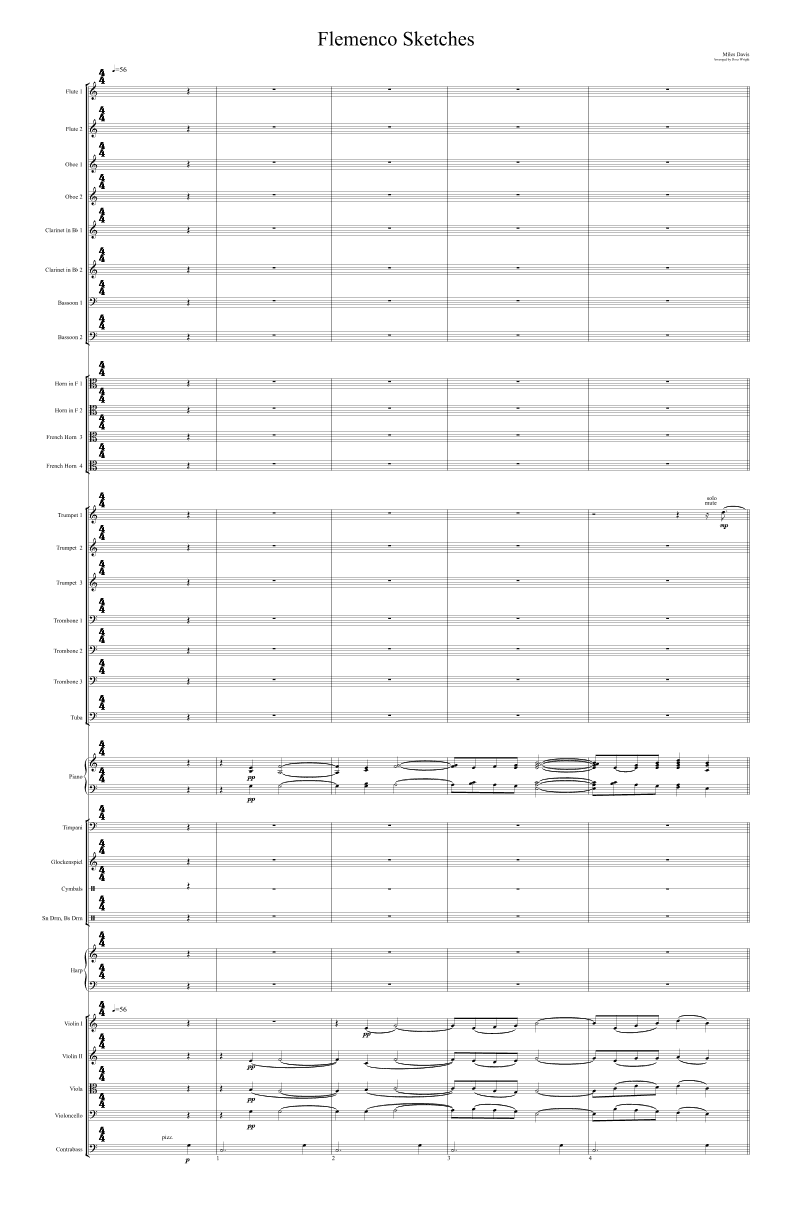 Flamenco Sketches (arr. Ross Wright)