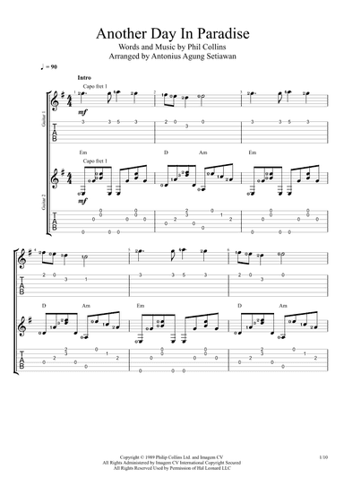 Another Day In Paradise (arr. Antonius Agung Setiawan)