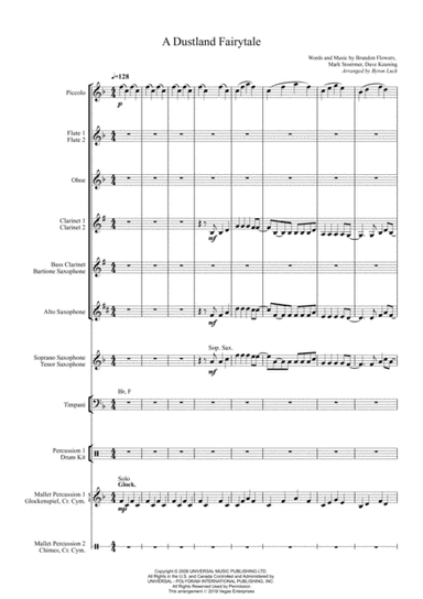 A Dustland Fairytale (arr. Byron Luck)