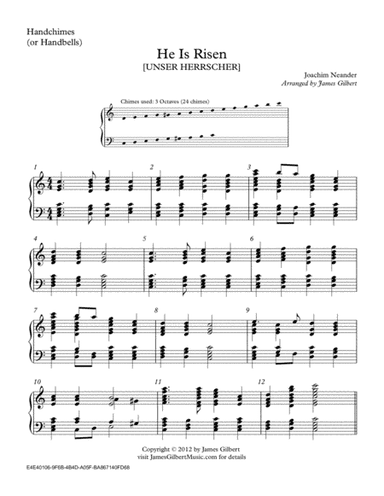 He Is Risen (arr. James Gilbert)