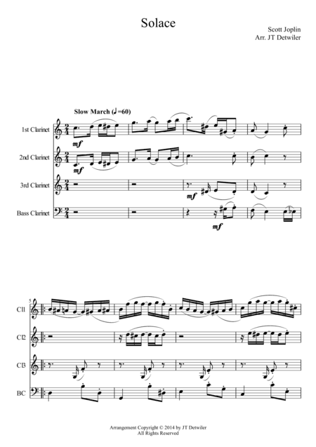 Solace (arr. JT Detwiler)