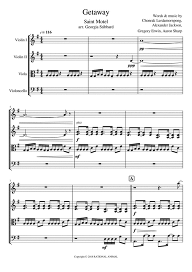 Getaway (arr. Georgia Stibbard)