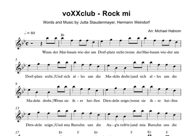 Rock Mi (arr. Michael Habrom)