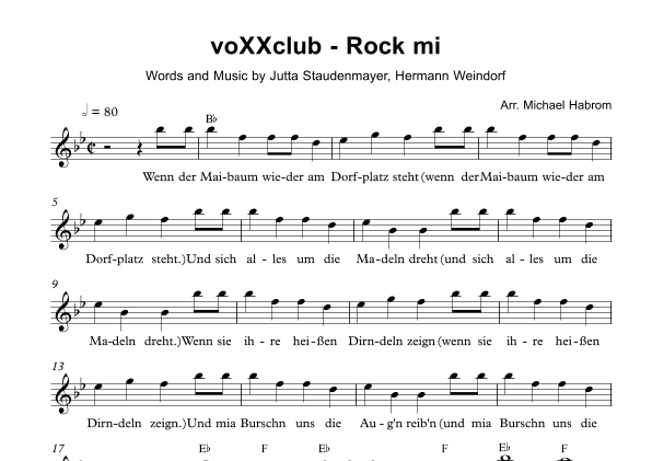 Rock Mi (arr. Michael Habrom)