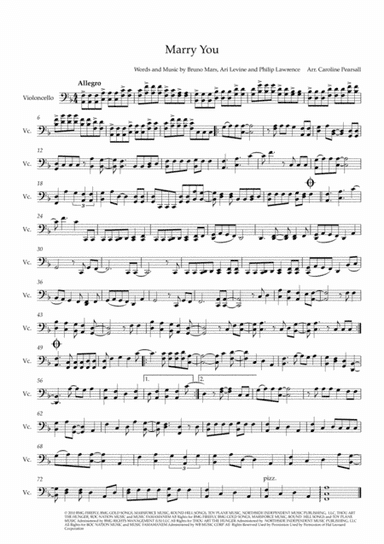 Marry You (arr. Caroline Pearsall)