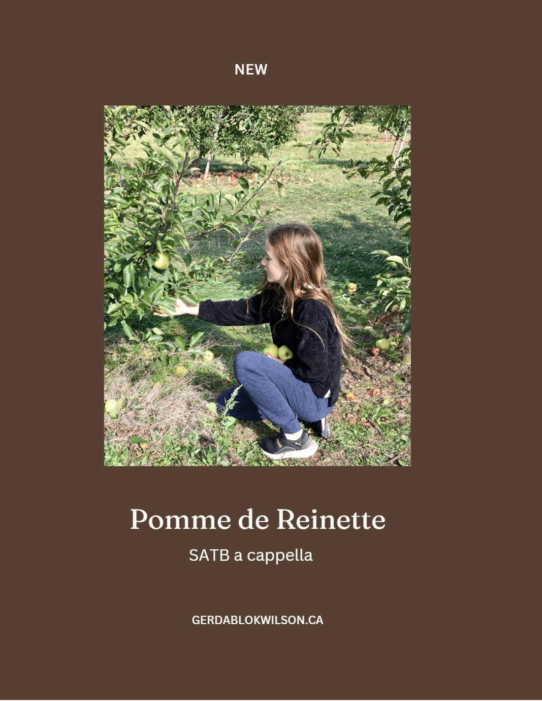 Pomme de Reinette (arr. Gerda Blok-Wilson)