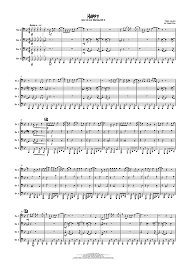 Happy (arr. Graham Boag)