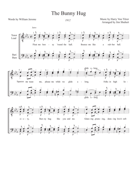 The Bunny Hug (arr. Arranged by Jim Shubert)