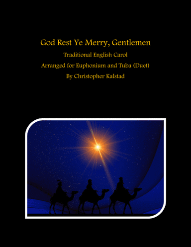 God Rest Ye Merry, Gentlemen (Euphonium/Tuba Duet) (arr. Christopher Kalstad)