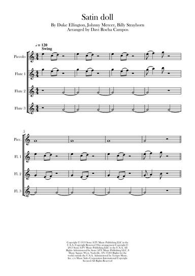 Satin Doll (arr. Davi Rocha Campos)