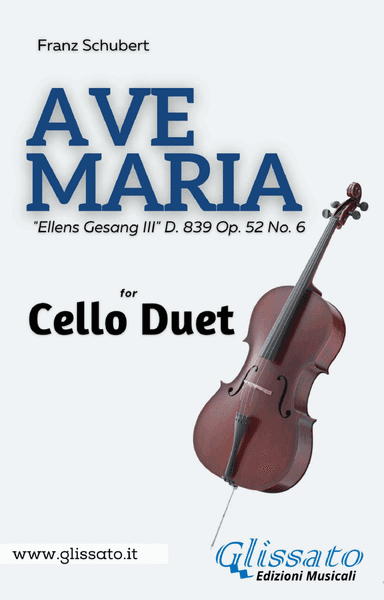 Ave Maria (Schubert) - Cello duet (arr. Francesco Leone)