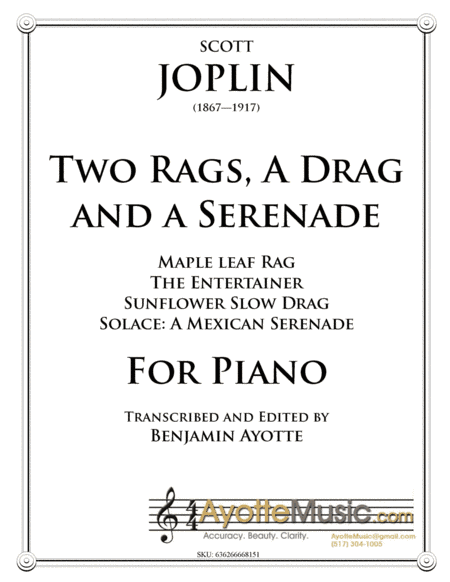 Two Rags, a Drag, and a Serenade (arr. Benjamin Ayotte)