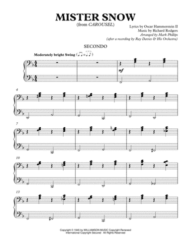 Mister Snow (arr. Mark Phillips)
