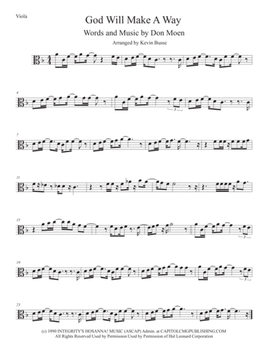 God Will Make A Way (arr. Kevin Busse)