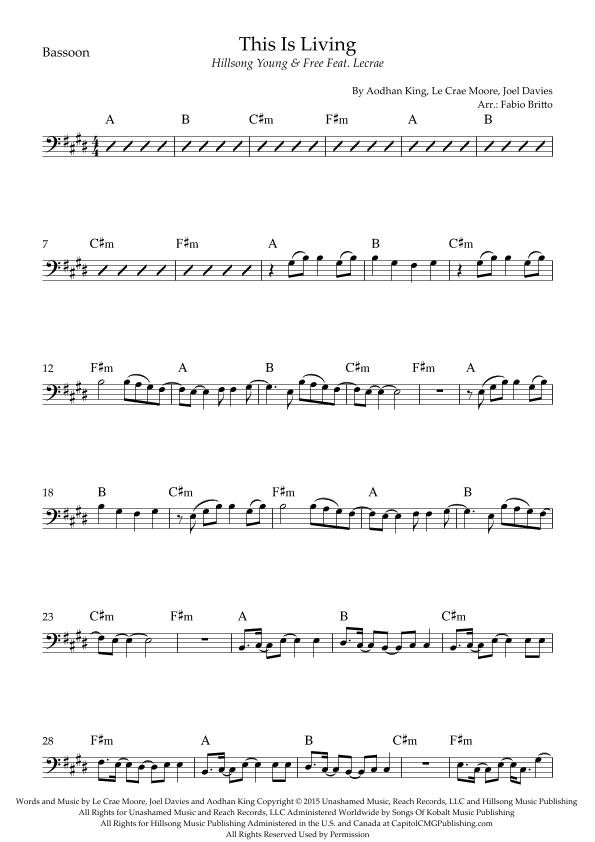 This Is Living (arr. Fabio Britto)