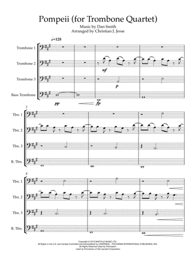 Pompeii (arr. Christian James Jesse)